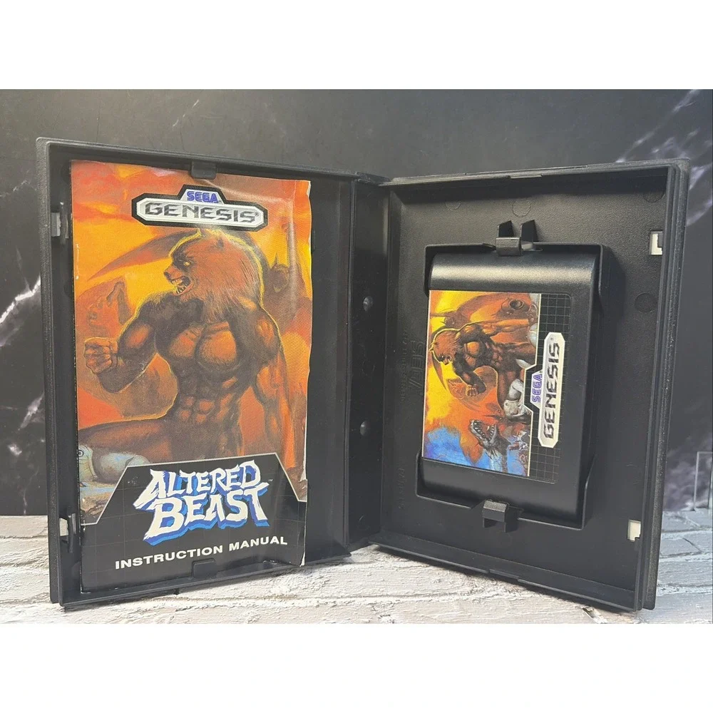 Altered Beast (Sega Genesis, 1989) Complete - CIB - T&W Very Clean
